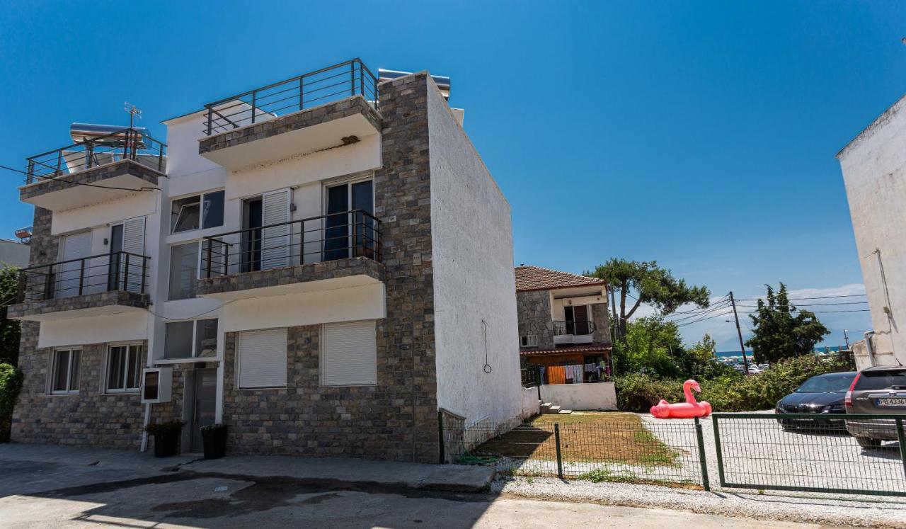 Halkidiki Beach Apartments 1 Nea Kallikratia Vergia Beach Nea Kallikrateia Kültér fotó